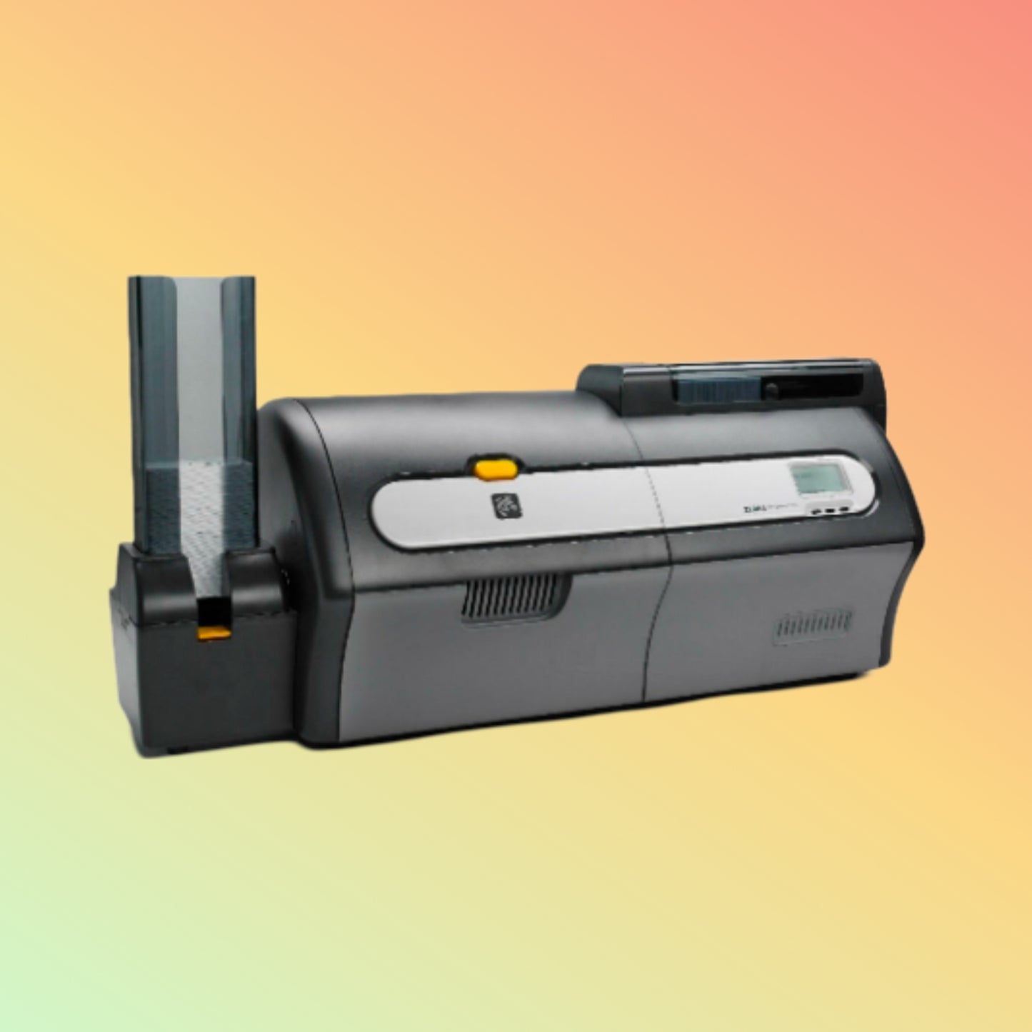 Laminated ID Card Being Printed by Zebra ZXP73