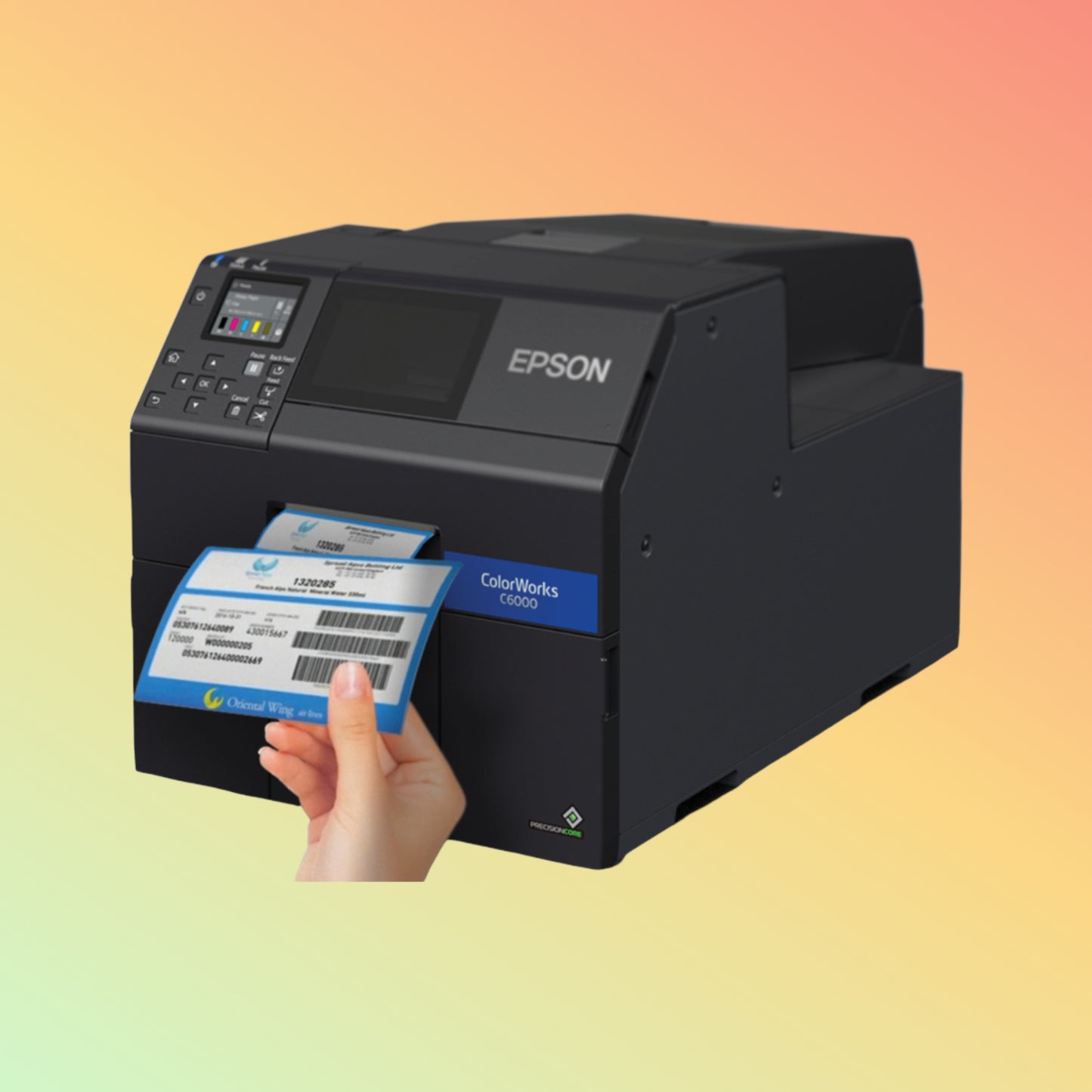 Epson ColorWorks C6550A Colour Label Printer with Auto-Cutter