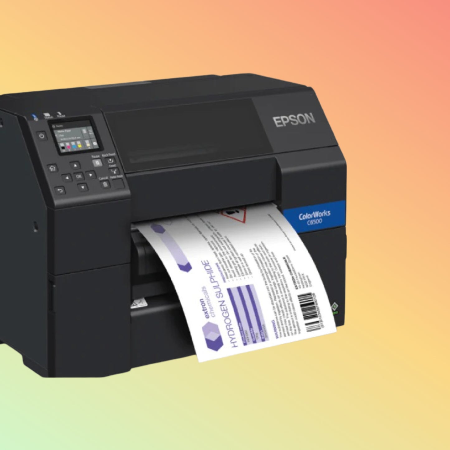 Epson ColorWorks C6550A Colour Label Printer with Auto-Cutter