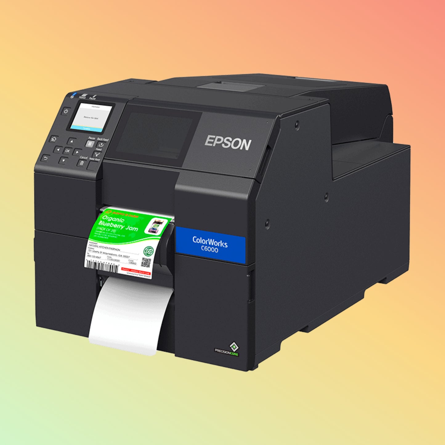 Epson ColorWorks C6550A Colour Label Printer with Auto-Cutter