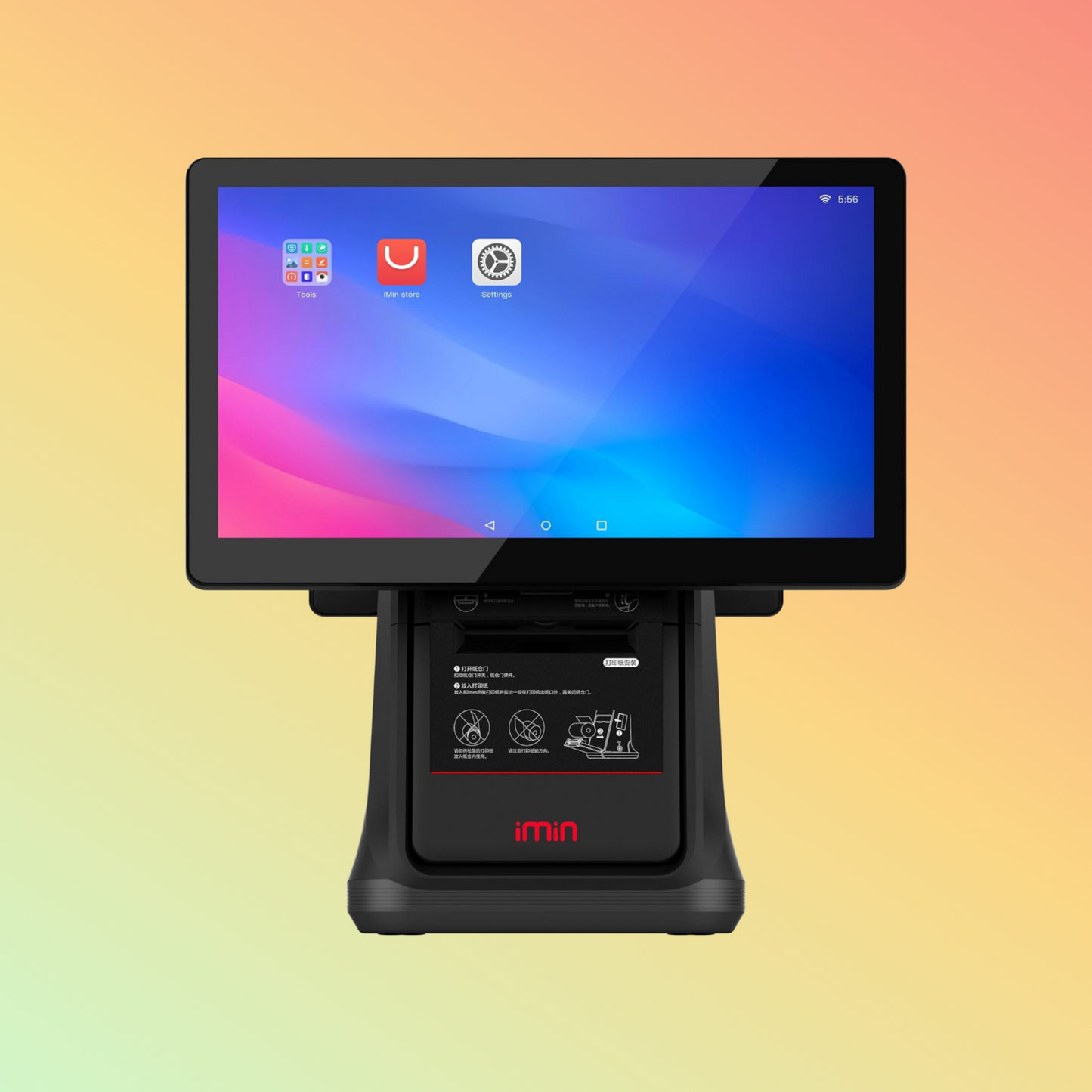 iMin D4 Android Point of Sale System, 15.6 inch POS