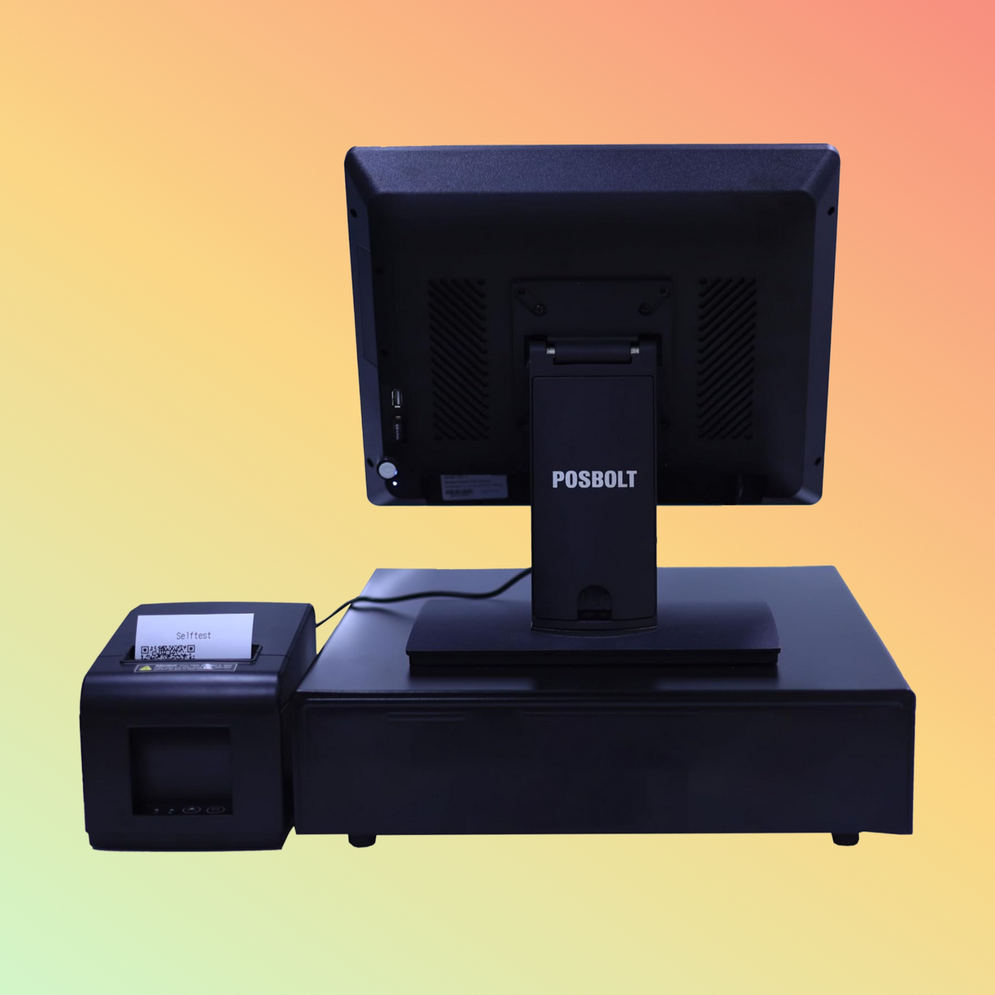 POSBOLT Restaurant POS System, Core i3-4030U, 4GB RAM, 128GB SSD,