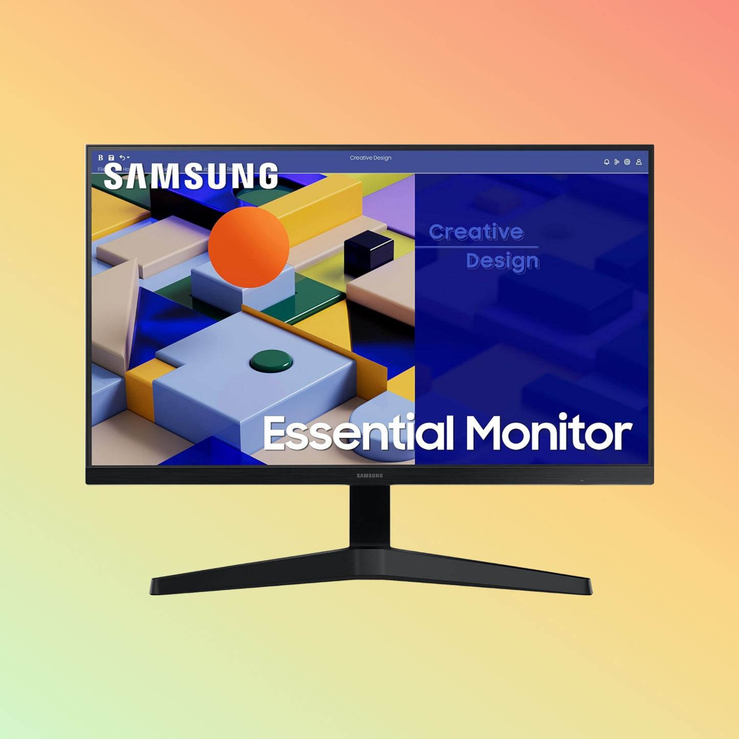 Samsung 22-inch (54.6cm) FHD Flat 1,920 x 1,080