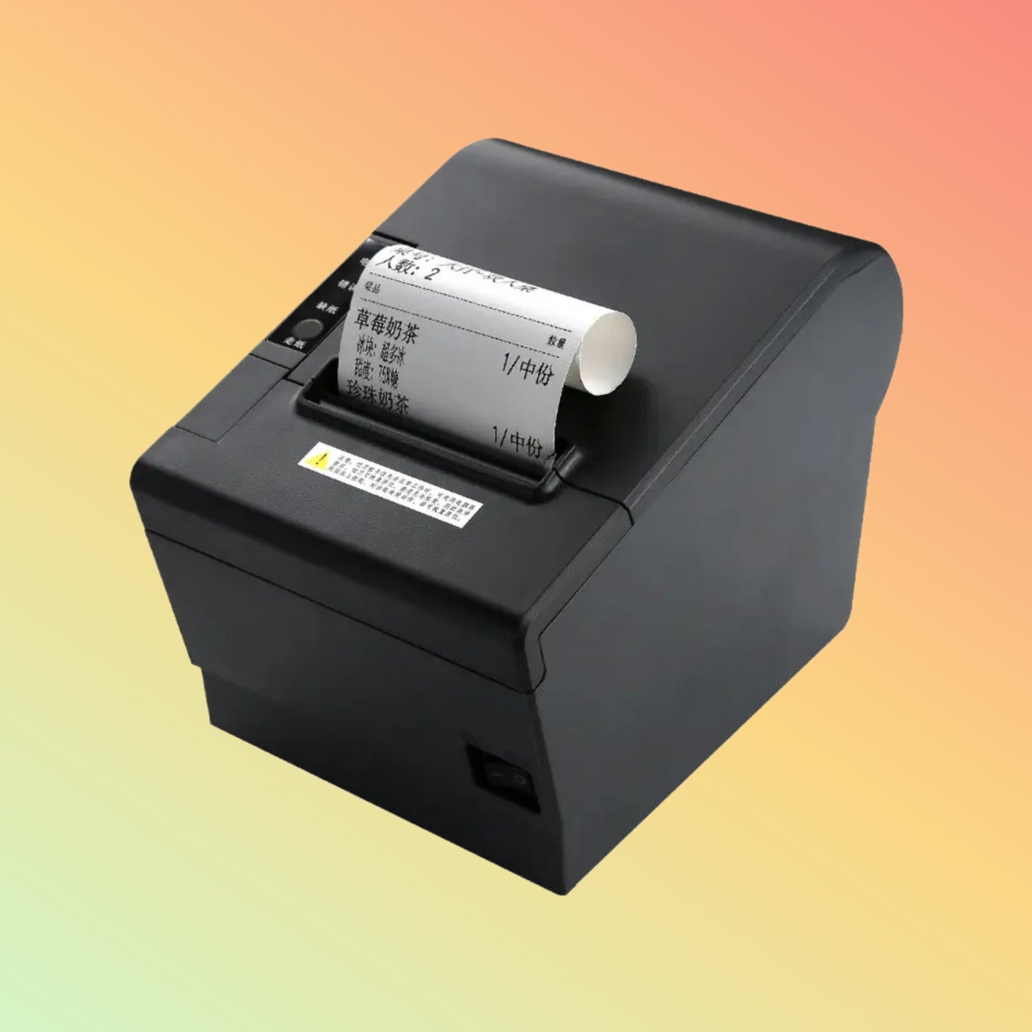 WiFi USB Auto Cut 80mm Portable POS Printer