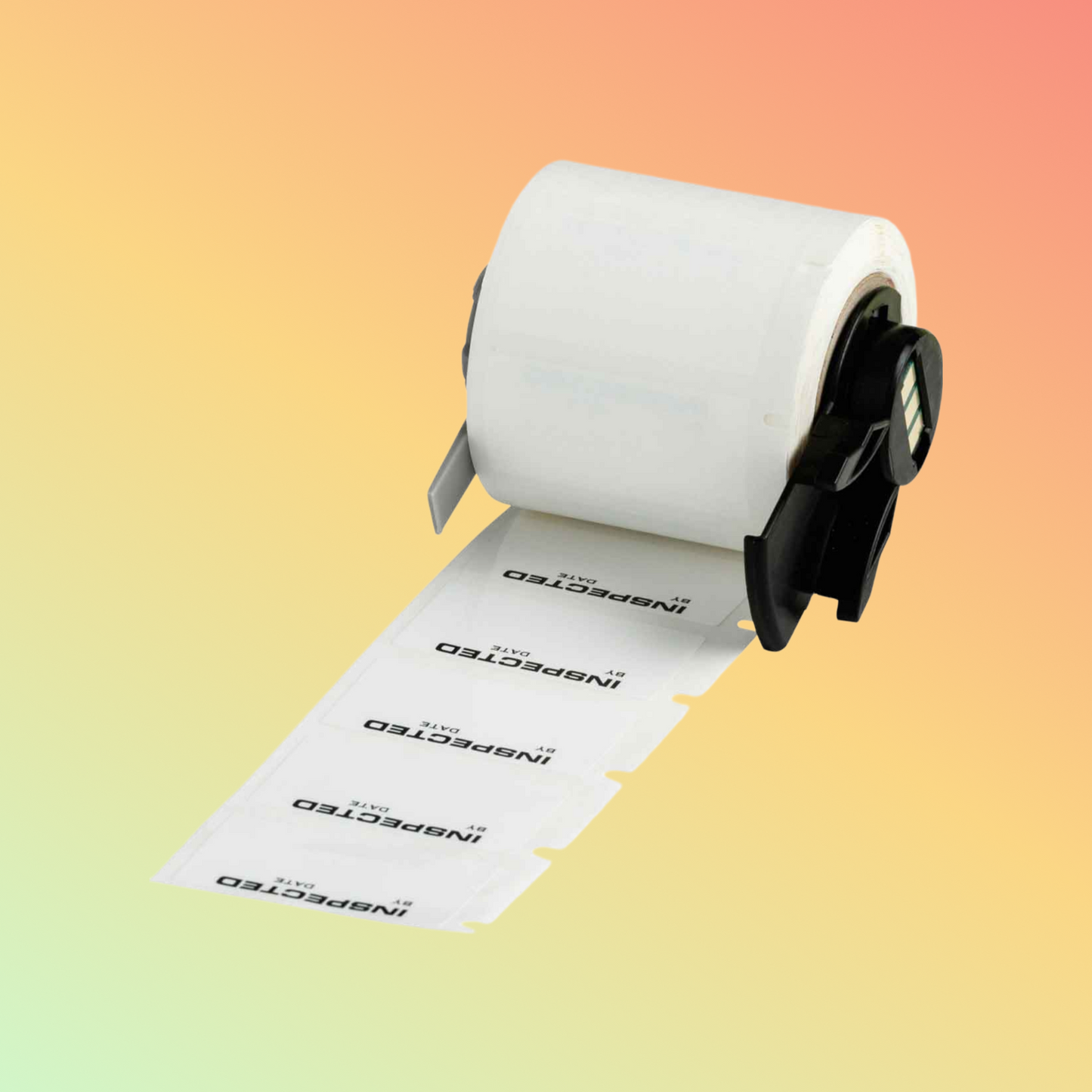 Harsh Enviro Clear Polyester Labels for 3" Core - 1"x2"