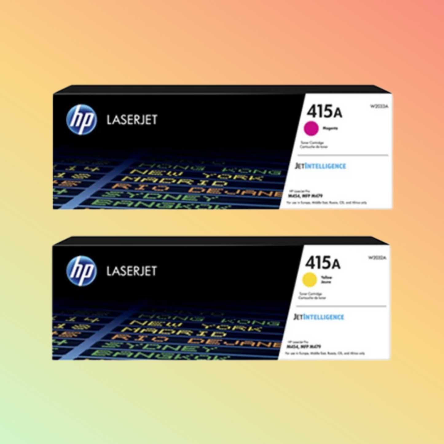 HP 415A Toner Set for Color LaserJet M454 M479