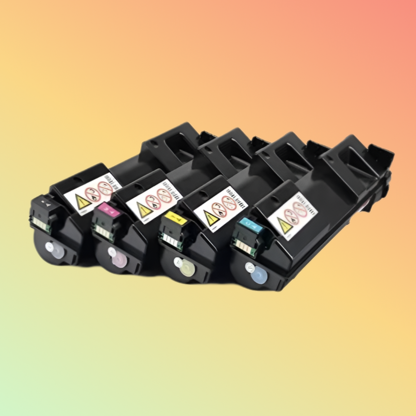 Compatible 4 Color Toner Cartridge Set for Ricoh SP C360SN