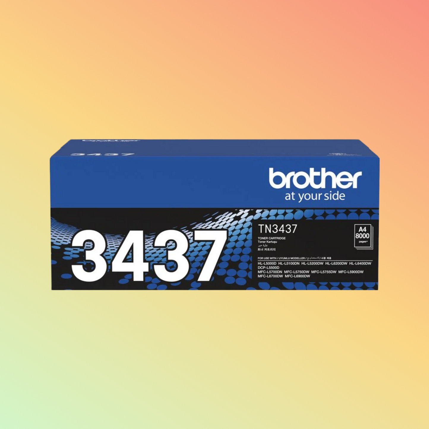 Brother TN-3437 Toner Cartridge 8000 pages