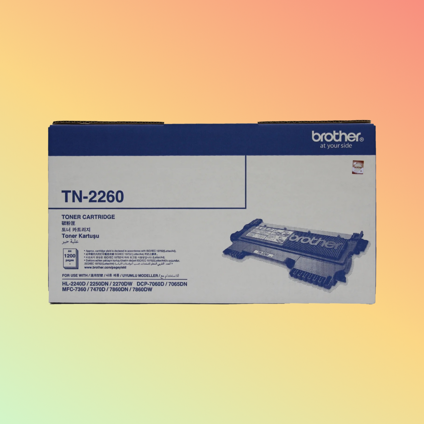 Brother TN-2260 Toner for HL-2250, DCP-7060D, MFC-7360