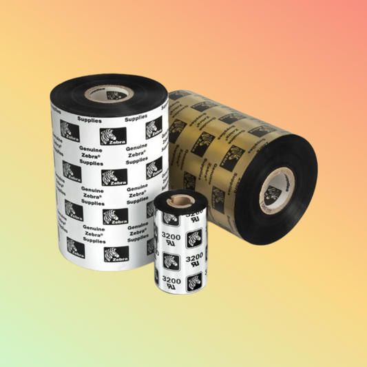 Zebra 4.33 x 1476' Thermal Transfer Wax Ribbon