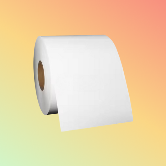 80gsm Semi Gloss Self-Adhesive Paper Label Raw Material In Jumbo Label Paper Roll