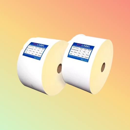 Semi Gloss Self Adhesive Paper for Labels Jumbo Roll