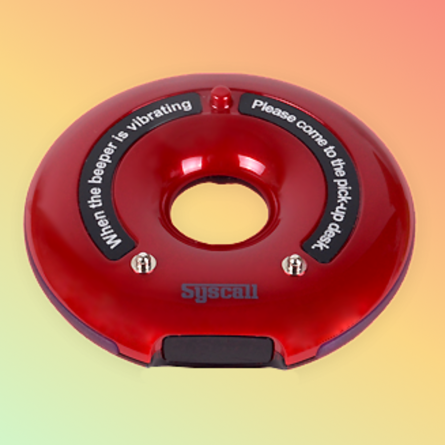 Bee-Line [Gp-100R] Donut Pager for Restaurant Ordering System