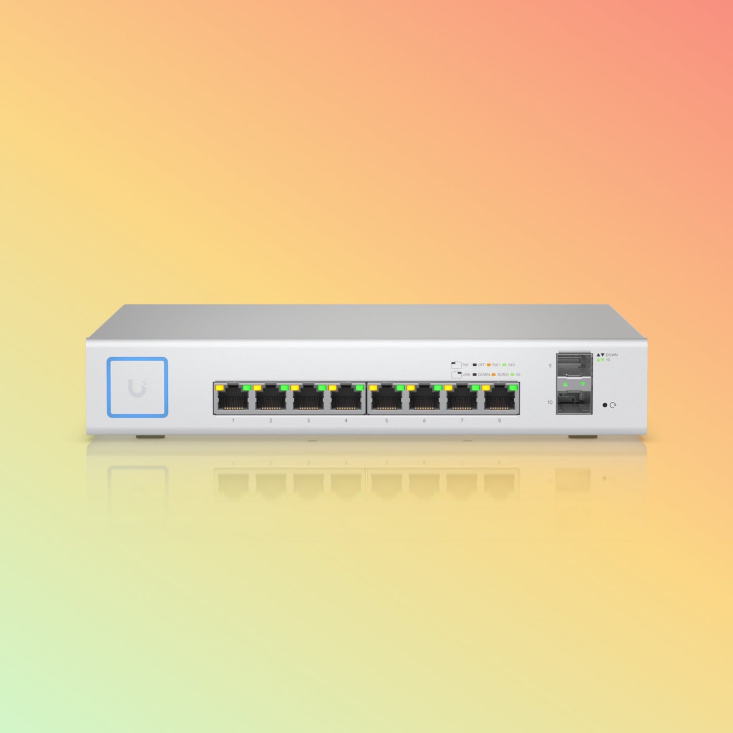 UniFi 8 PoE, SFP (Gen1)