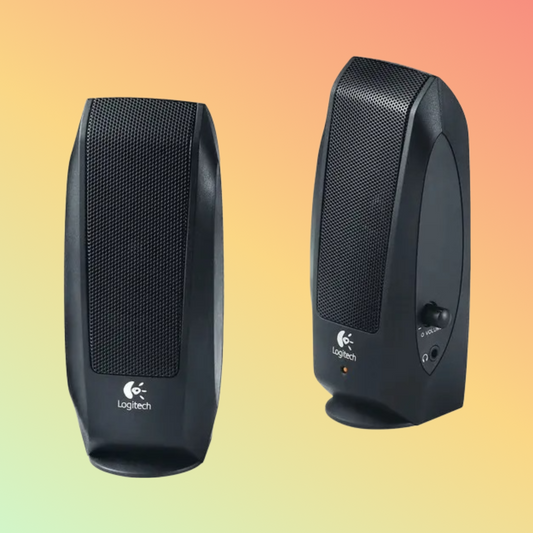 Logitech S-120 Speaker - 2.2 Watts, 50 Hz to 20 kHz