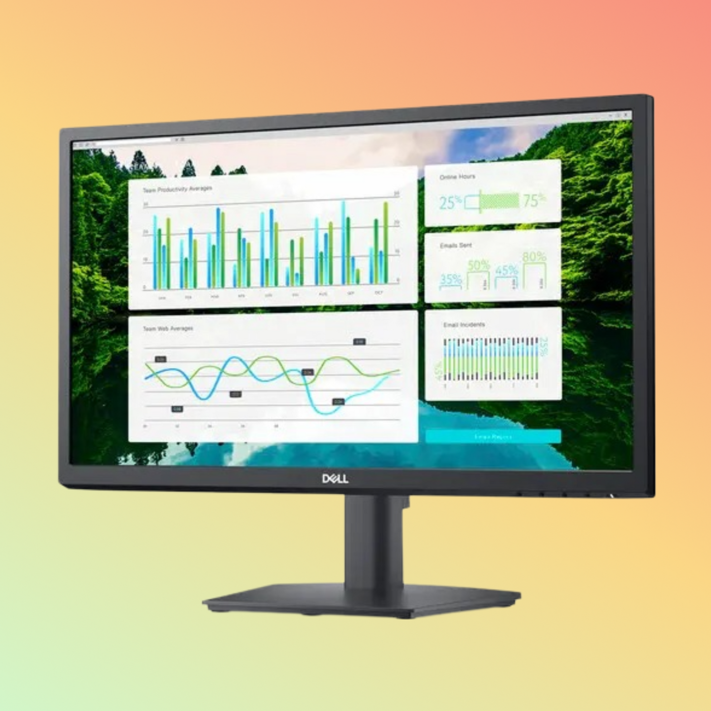 DELL E2223HN Monitor - 21.5" FHD (1920 x 1080)