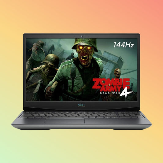 DELL G5 5505 Gaming Laptop - AMD Ryzen 5-4600H, 8GB, 256GB SSD, Radeon RX5600M, 15.6" FHD