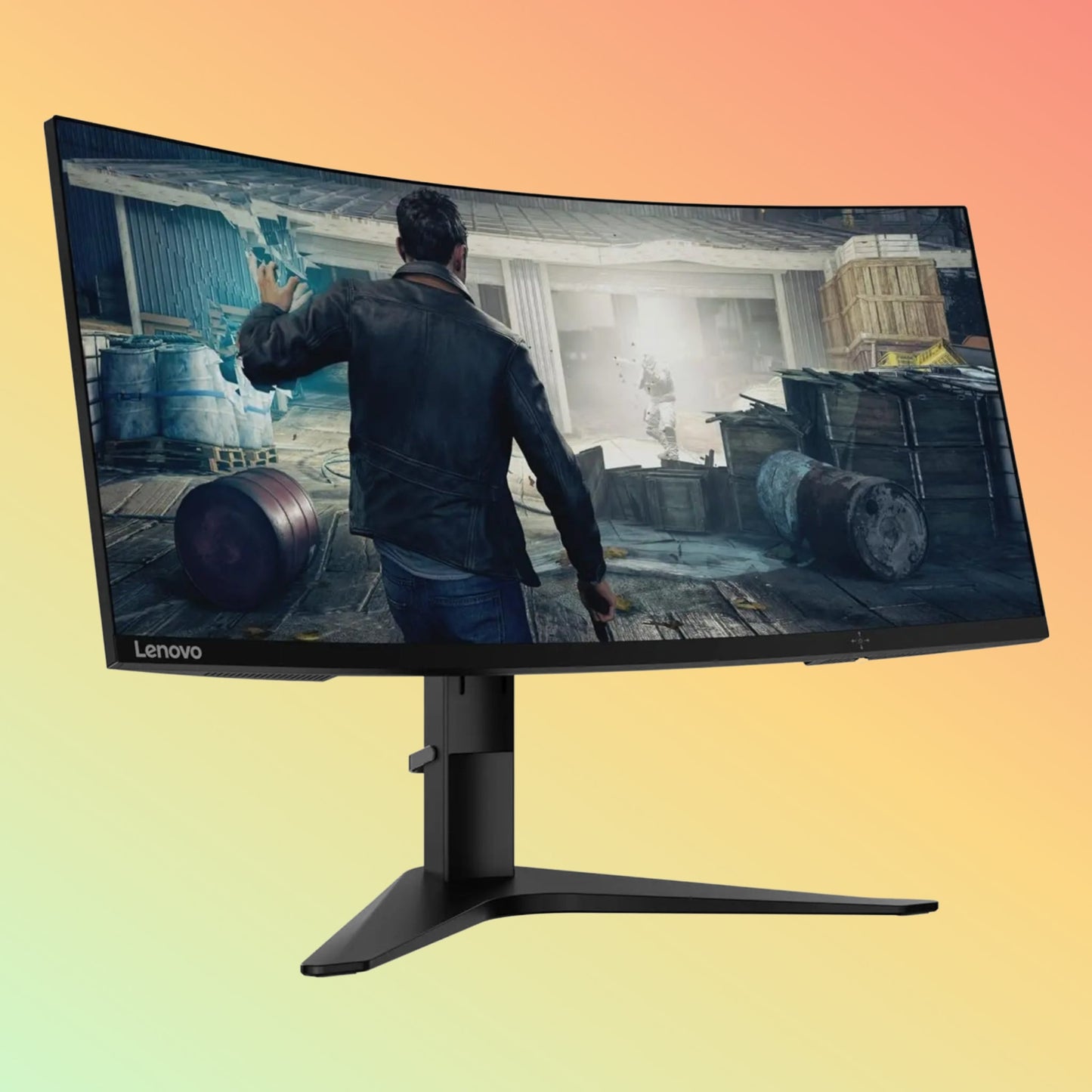 LENOVO G34W-30 Gaming Curverd Monitor - 34" WQHD (3440 x 1440), VA, HDMI, DP, 350 nits, 170 Hz