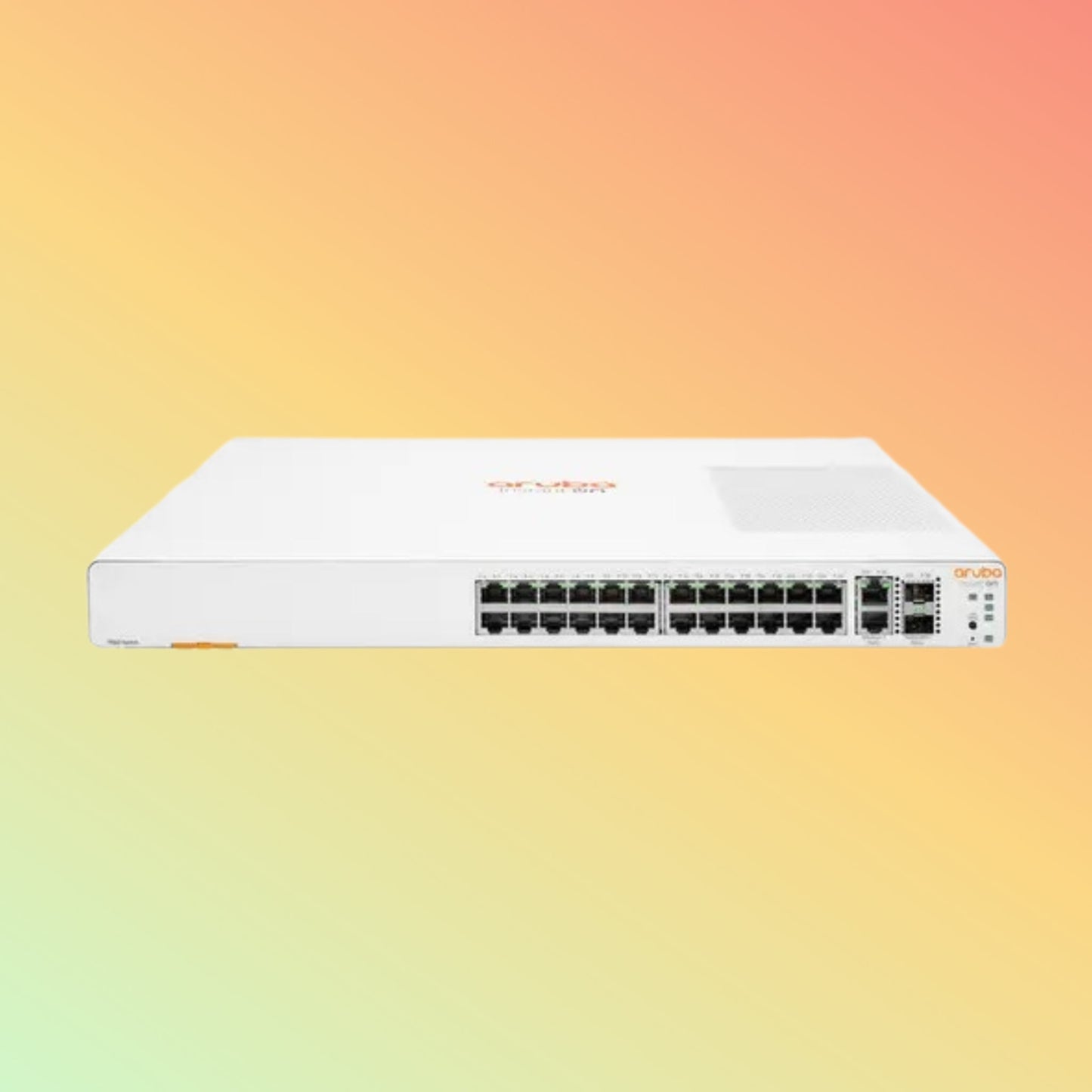 HPE Aruba Instant On 1960 (JL806A) Switch - 24 x Gigabit Ethernet Ports RJ45, 2 x 10 GbE WAN RJ45