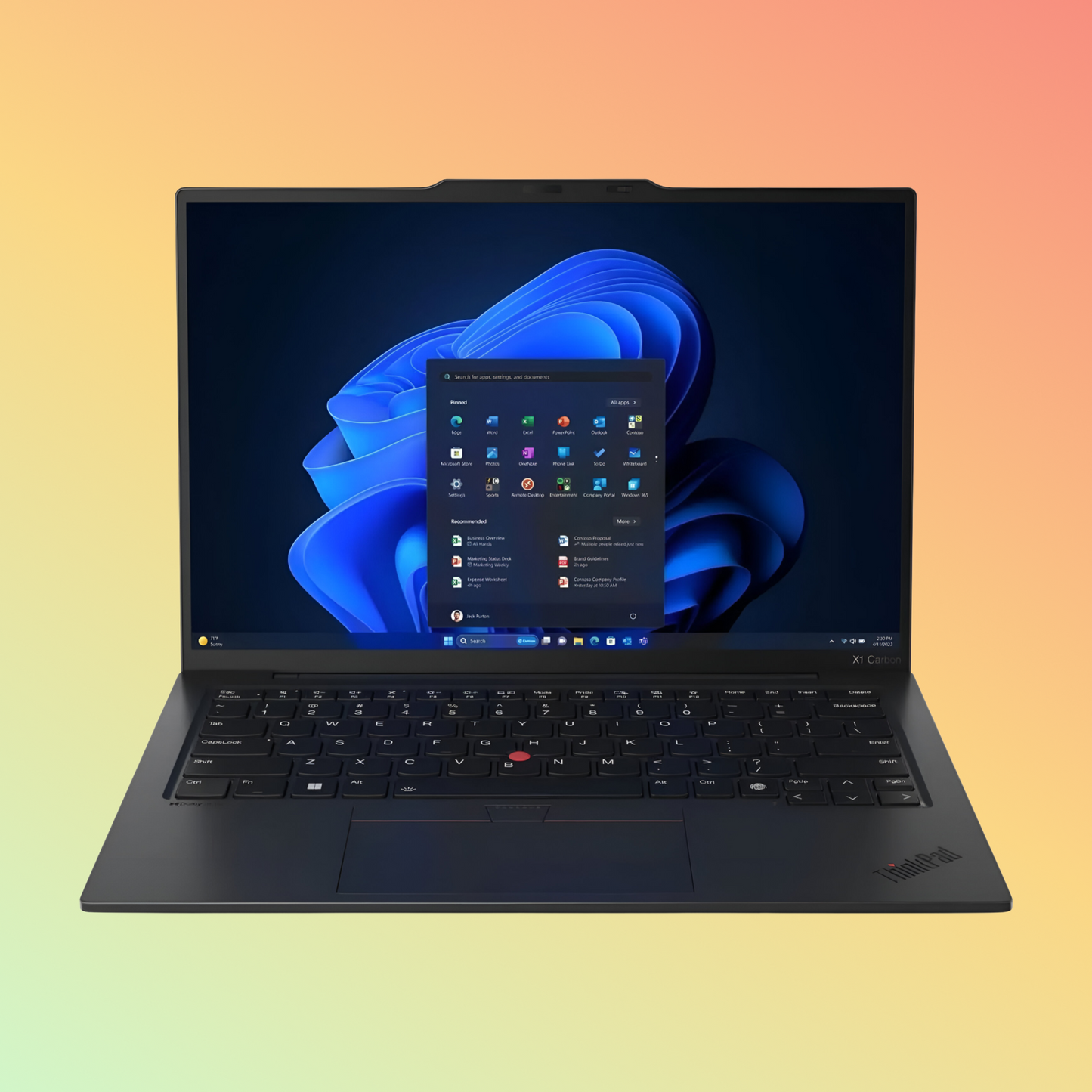 LENOVO THINKPAD X1 CARBON GEN 12 (2024) Laptop - Series 1 Ultra 7-155U, 32GB, 1TB SSD, 14" 2.8K Touch