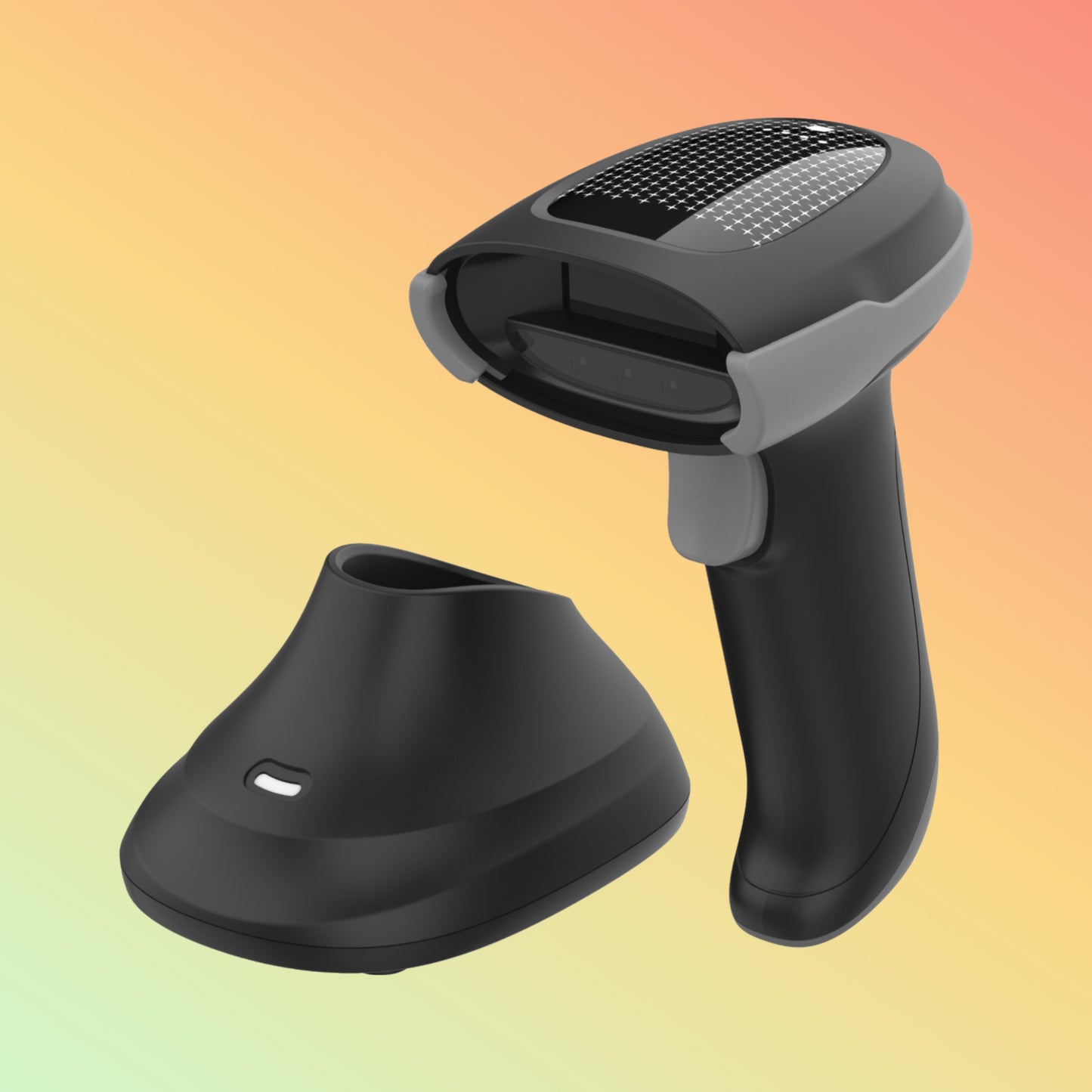 Postech PTRX-9701CQ CMOS Barcode Scanner with Cradle