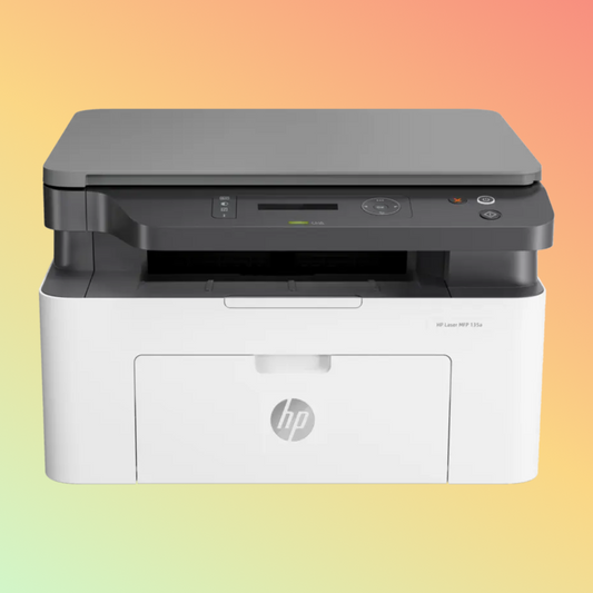 HP Laser MFP 135A Printer - A4, Print Copy Scan, 20 ppm, 1200 x 1200 dpi Resolution, 10,000 Pages Duty Cycle