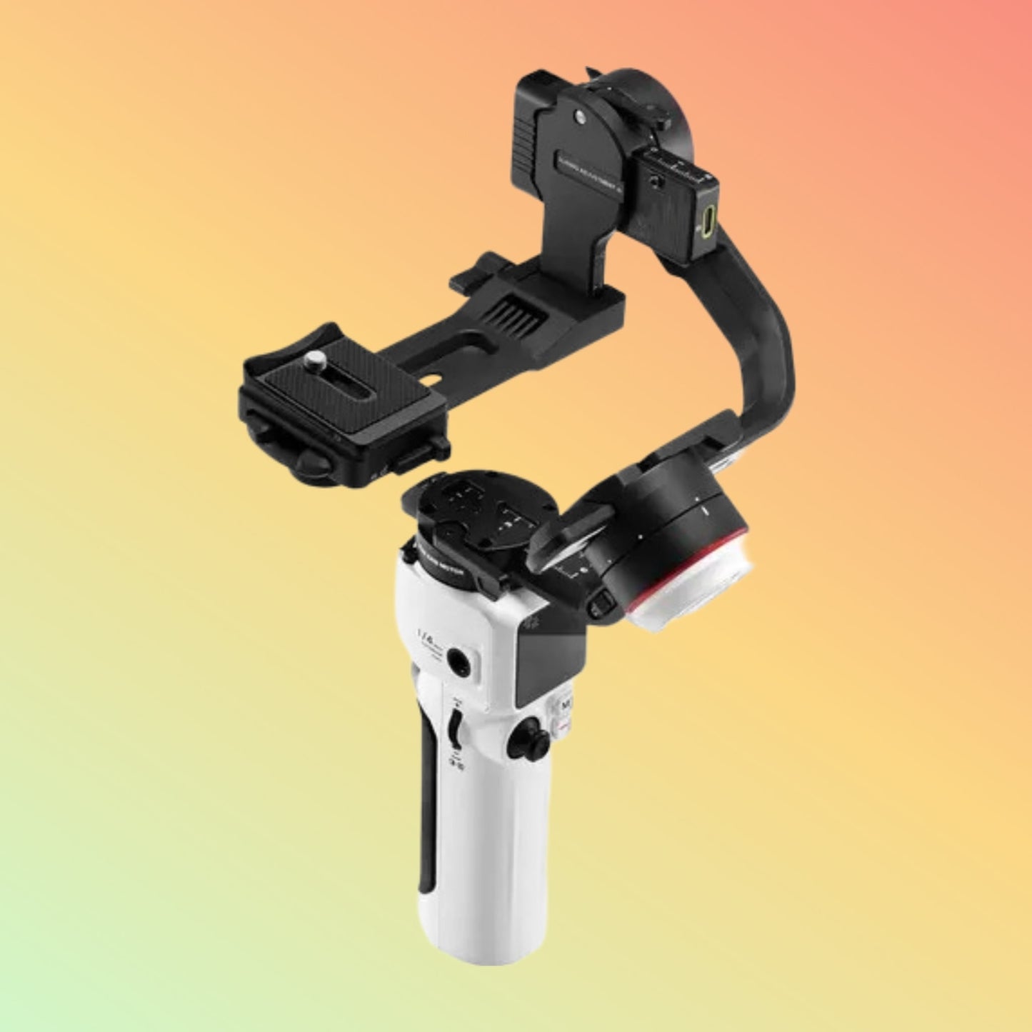 Zhiyun CRANE-M3S Gimbal - 3-Axis, Bluetooth 5.0, Fixed Touchscreen OLED, White