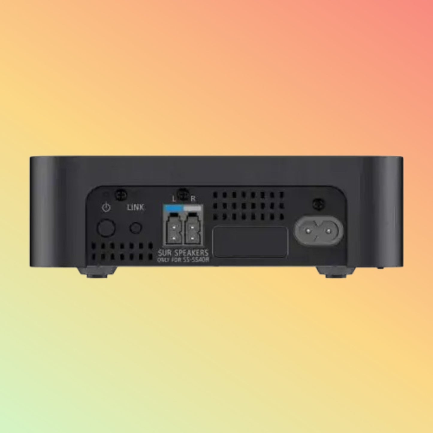 Sony HTS 40R Audio Speaker - 5.1ch Digital Amplifier, S-Master, Analogue audio input (stereo mini), USB typeA, FAT32 / NTFS, Optical-audio input, Bluetooth version5.0