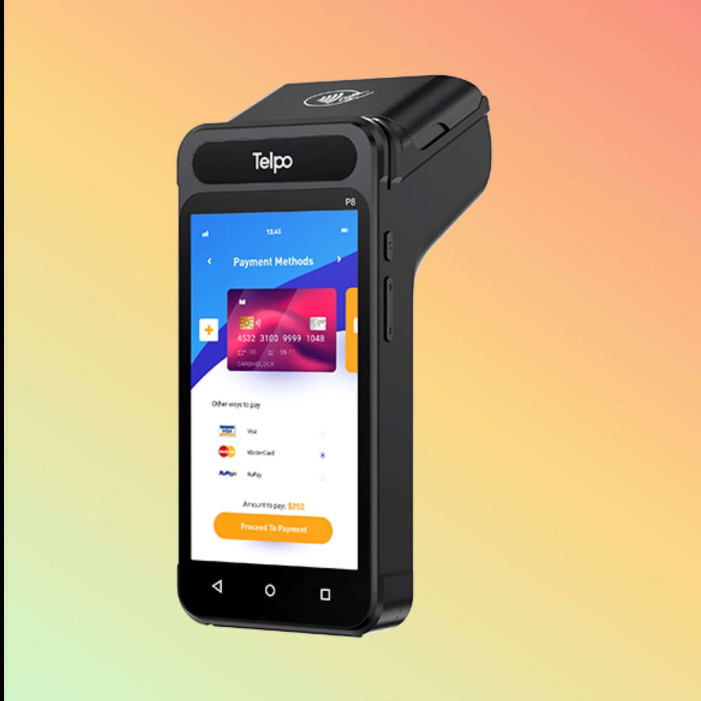 Telpo P8 with Printer Android POS