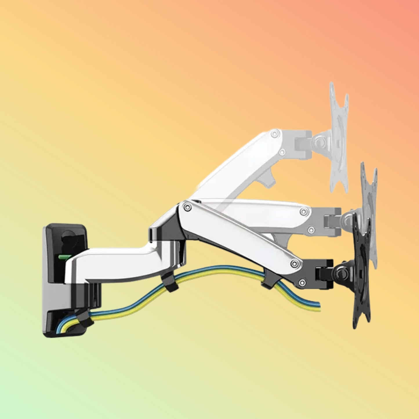 "NT-RF150 Wall Mount showcasing 180° swivel flexibility"