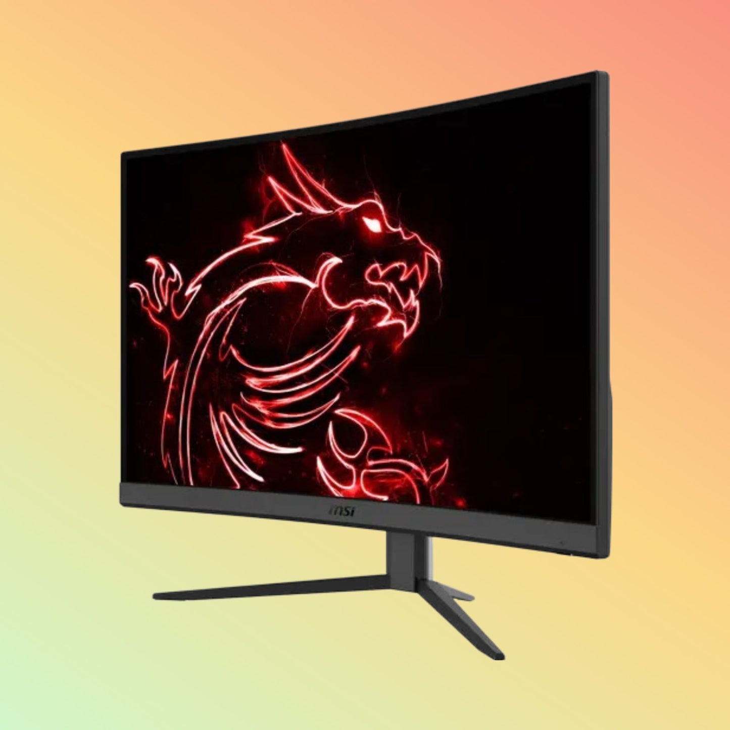 MSI G32CQ4 E2 Gaming Curved Monitor - 32" WQHD (2560 x 1440), VA, Height, Tilt, HDMI, DP, 250 nits, 170 Hz