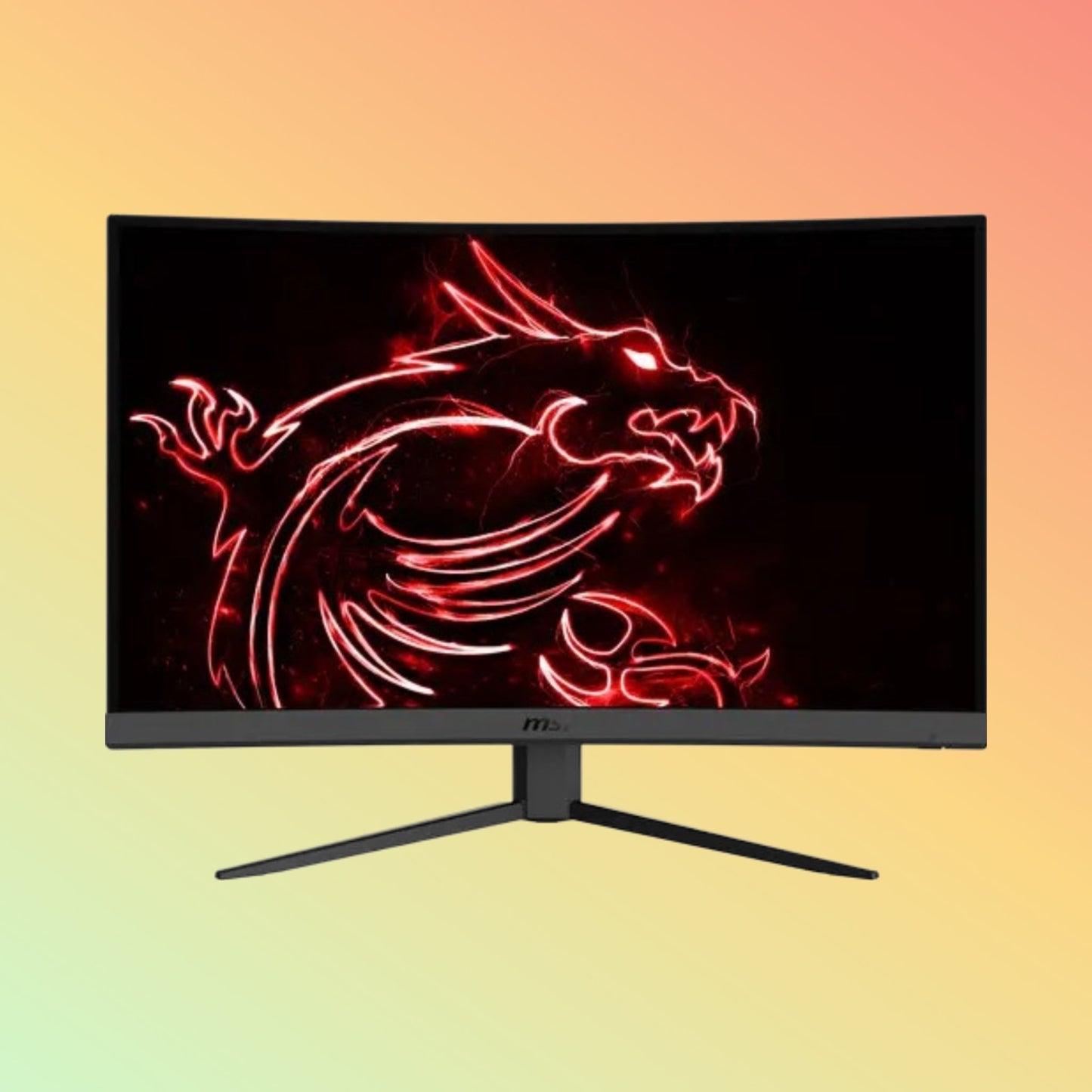 MSI G32CQ4 E2 Gaming Curved Monitor - 32" WQHD (2560 x 1440), VA, Height, Tilt, HDMI, DP, 250 nits, 170 Hz