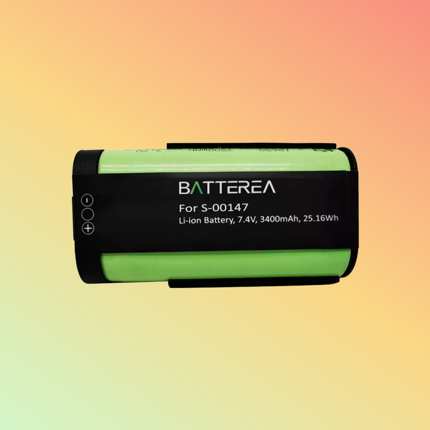 BATTEREA Bluetooth speaker battery for Logitech UE MegaBoom, S-00147, Li-Ion 3400mAh 7.4V