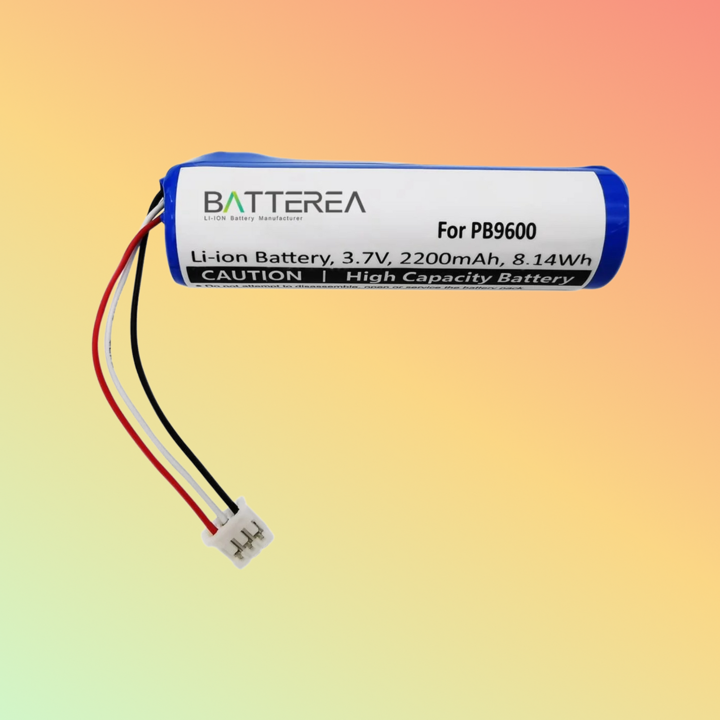 BATTEREA battery replacement for Philips Pronto TSU-9600 replace PB9600 Li-ion 3.7V 2200mAh