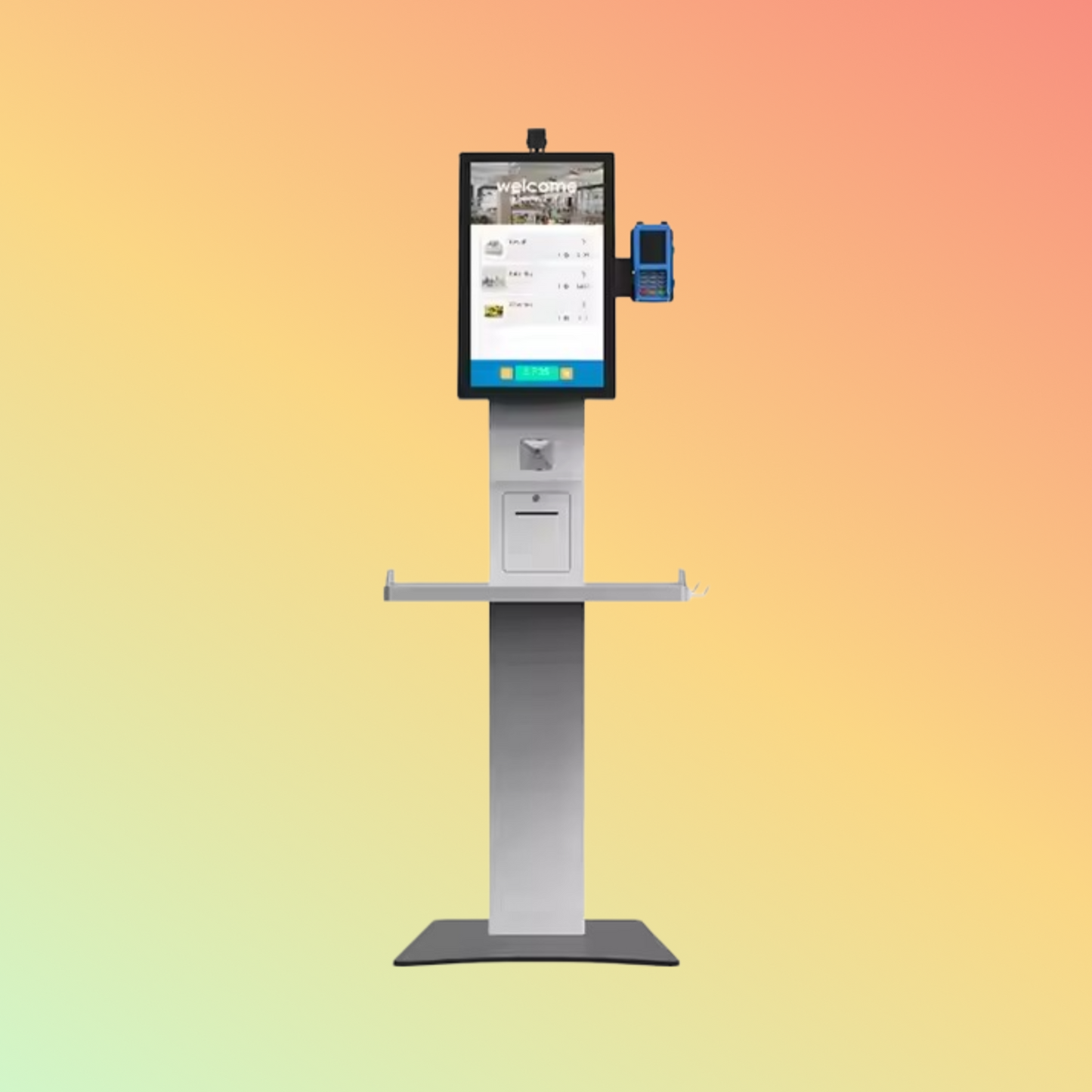 MAKEN Self Payment All-In-One Automated Order Machines Self Checkout Machine For Store