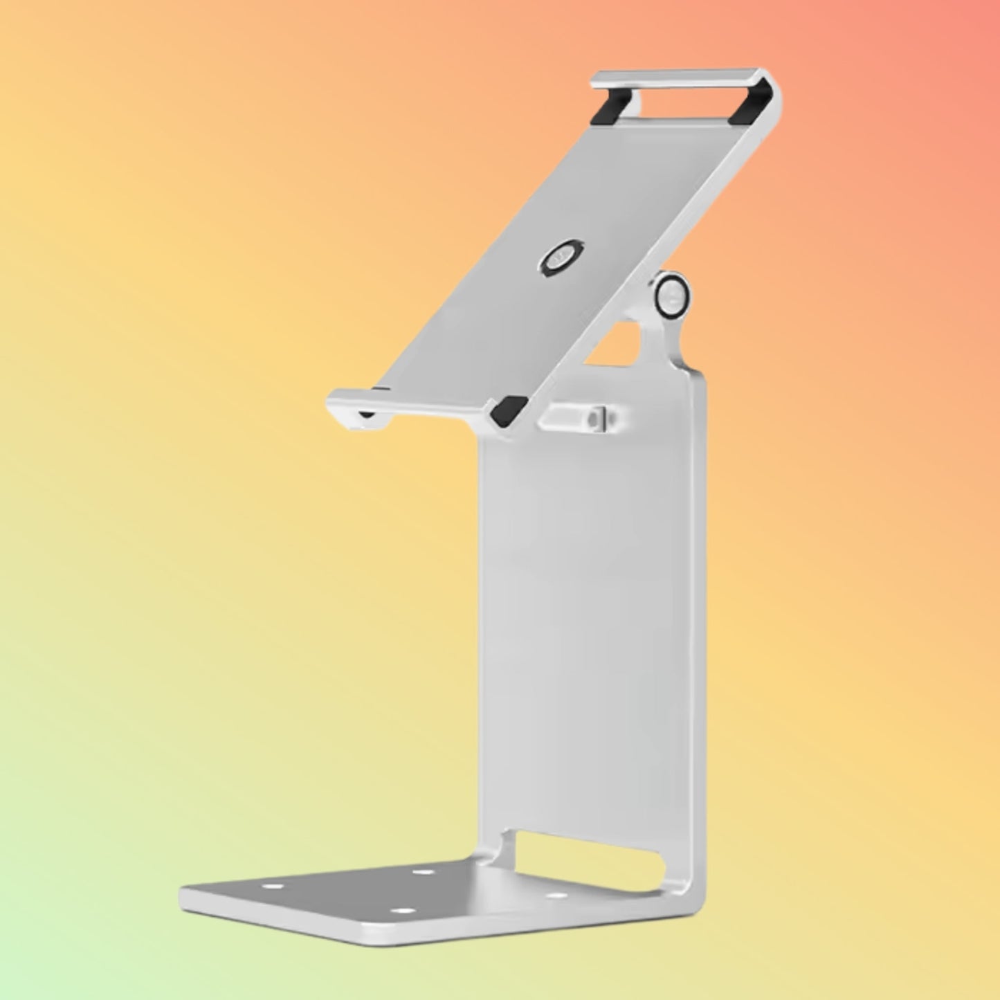 MAKEN Stylish Adjustable Flexible Aluminum Two-in-one Saving Space Tablet Pos Stand For Ipad