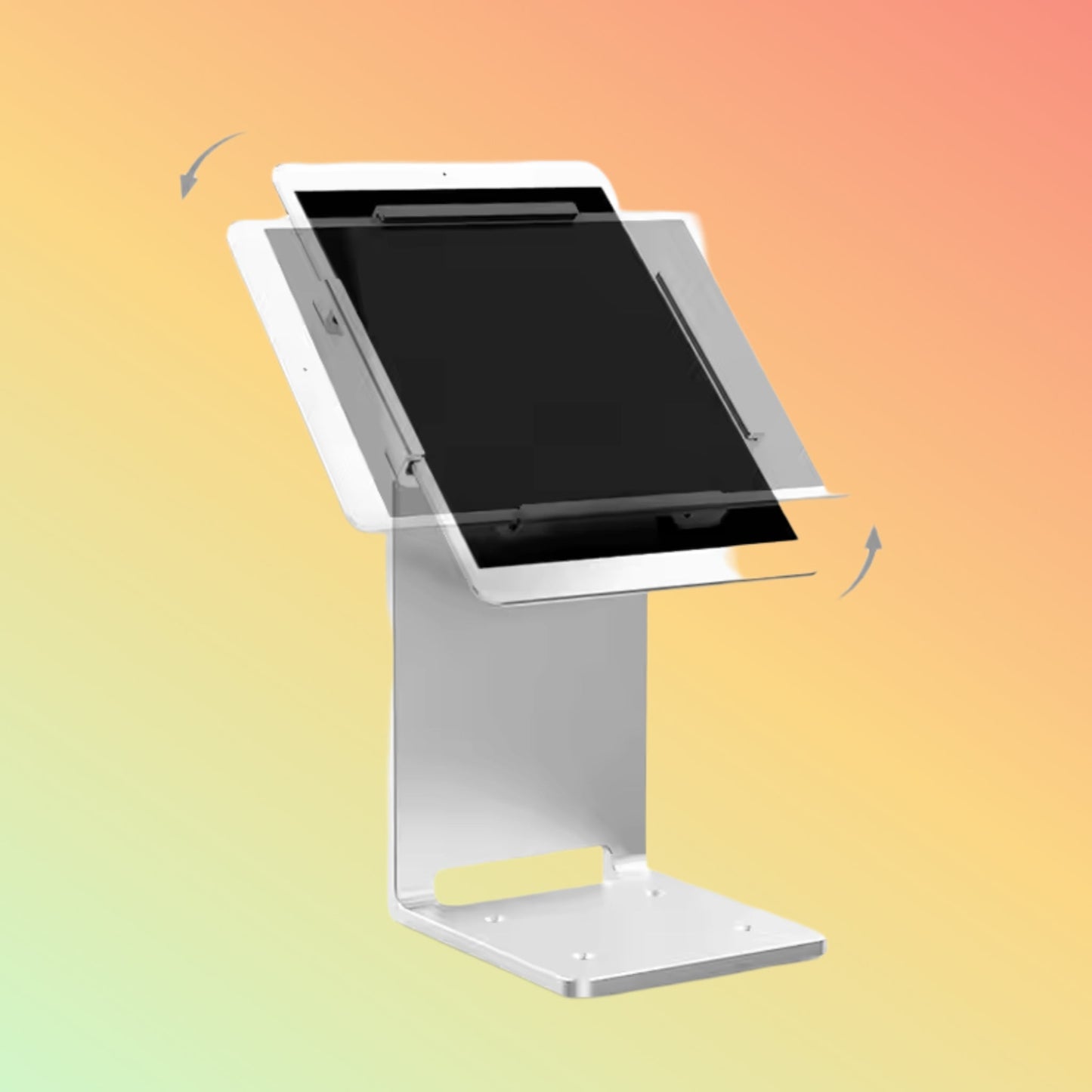 MAKEN Aluminum Counter Top All-in-one Tablet Pos Terminal Stand For Ipad