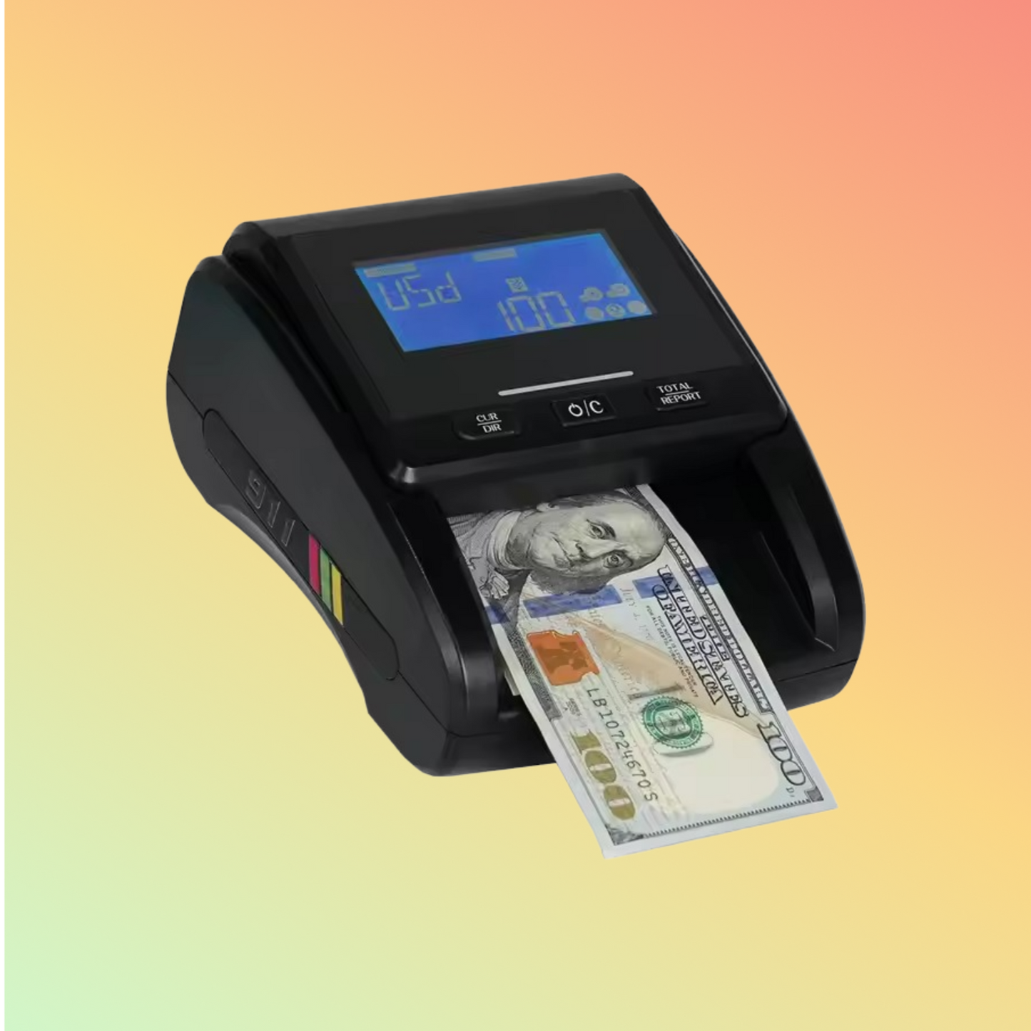 NUMEN portable cash bill money counting latest machines with internal printer portable money counting machine