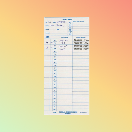 TC2X106 Time Cards