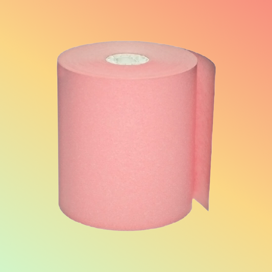 Thermal depot 3 1/8" x 220' Pink Thermal Paper Rolls