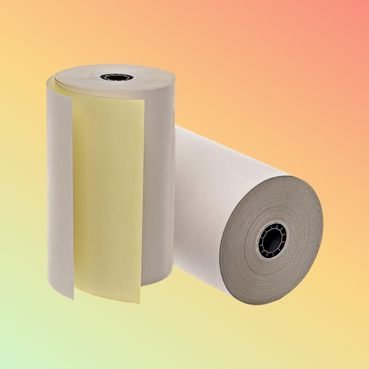 Thermal Deport 4.5" x 90' 2 Ply Carbonless Paper Rolls