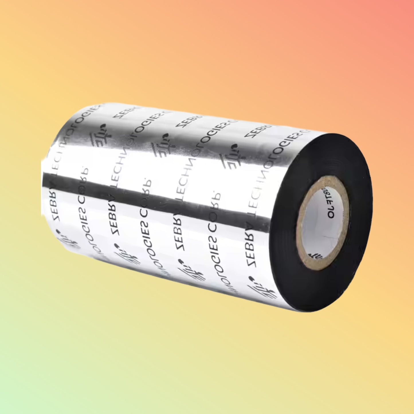 Zebra Wax Resin Black Ribbon Thermal Transfer Ribbon 110mm*300m Barcode Printer Ribbon