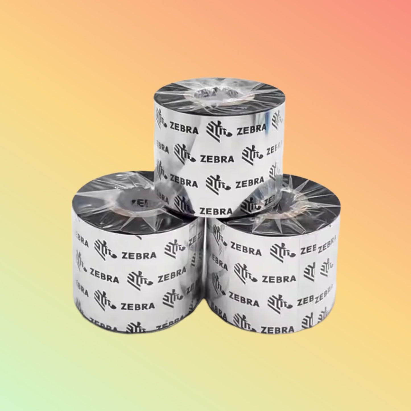 Zebra Wax Ribbon Thermal Transfer Gig Core Ribbon 110mm x 300m