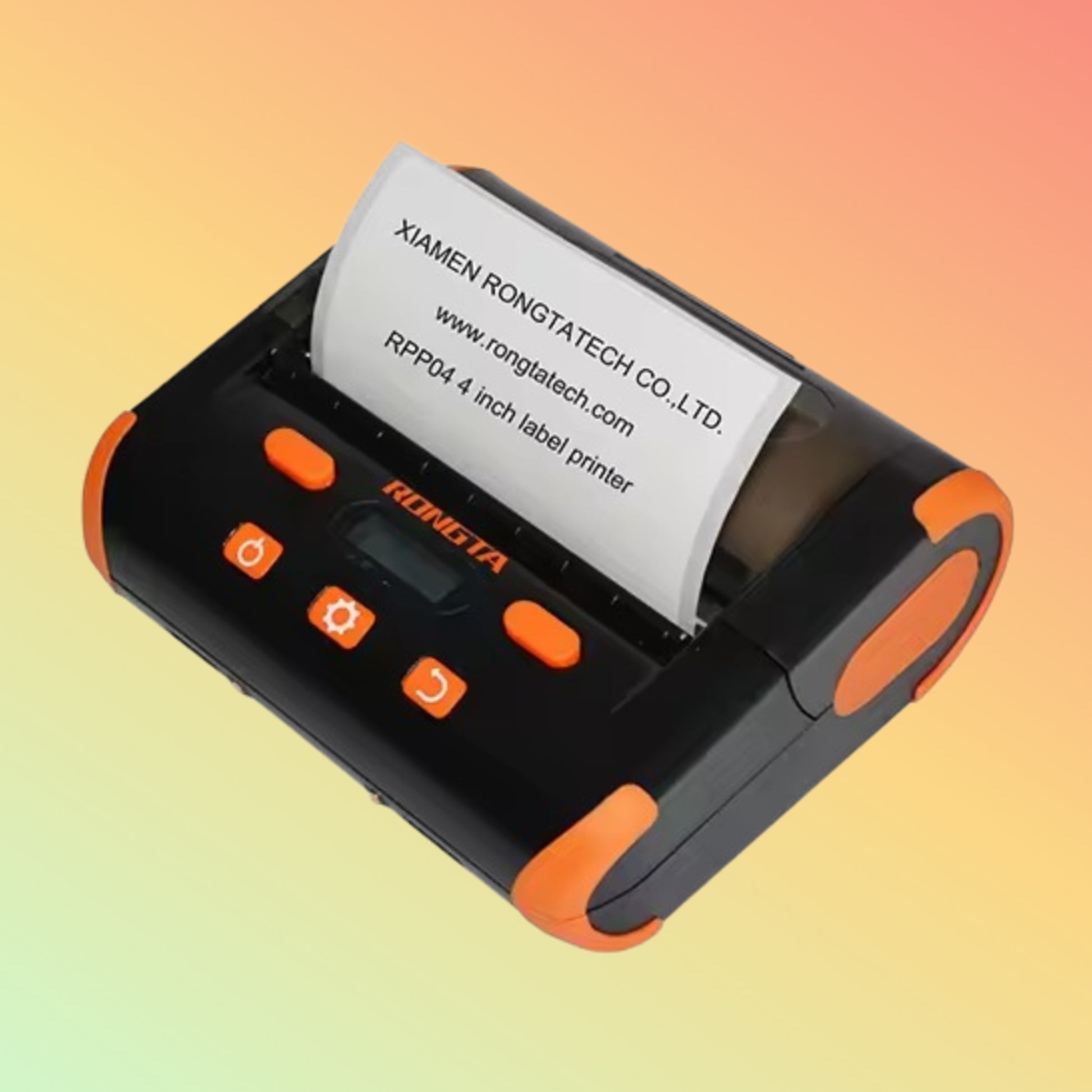 "Bluetooth-enabled Rongta RPP004 4-Inch Label Printer"