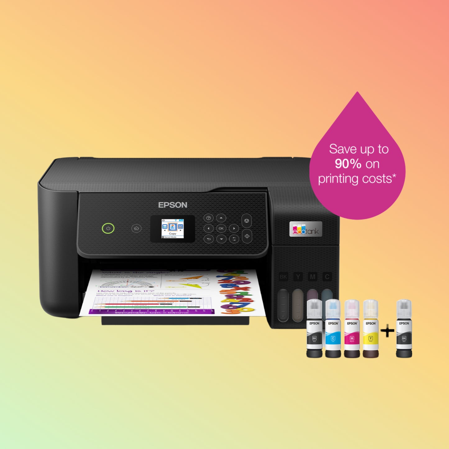 Epson EcoTank L3260 A4 Wi-Fi Ink Tank Printer | All-in-One