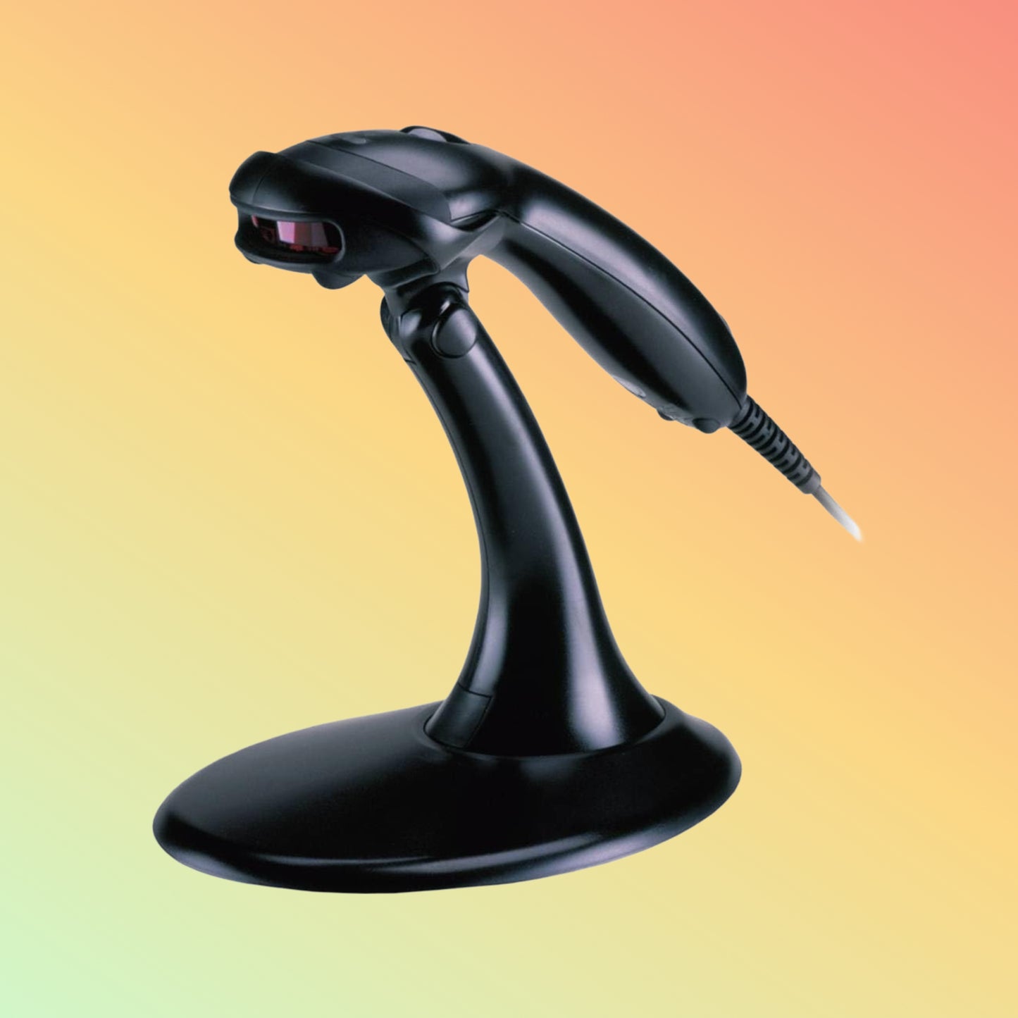 "Close-up of Honeywell MK9540 Barcode Scanner with Ergonomic Design"