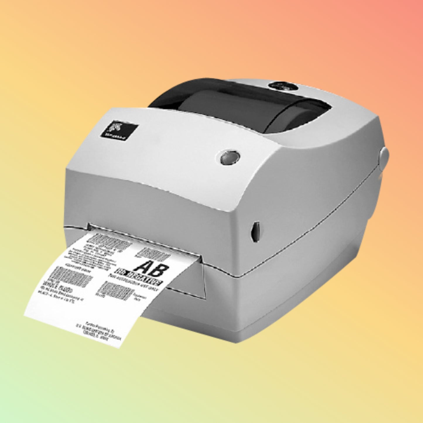 "Compact and durable GK888T Desktop Label Printer for high-quality, smudge-proof labels in office, warehouse, and retail applications."