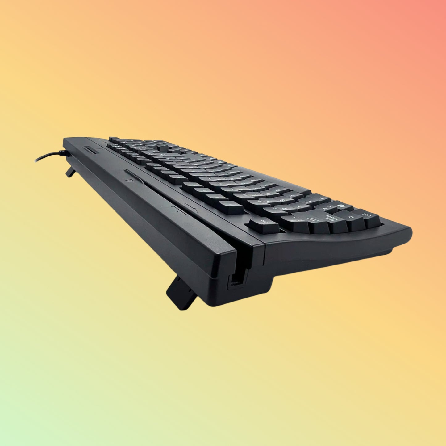 POSTECH KB-104 Wired Mechanical Keyboard with Card Readers