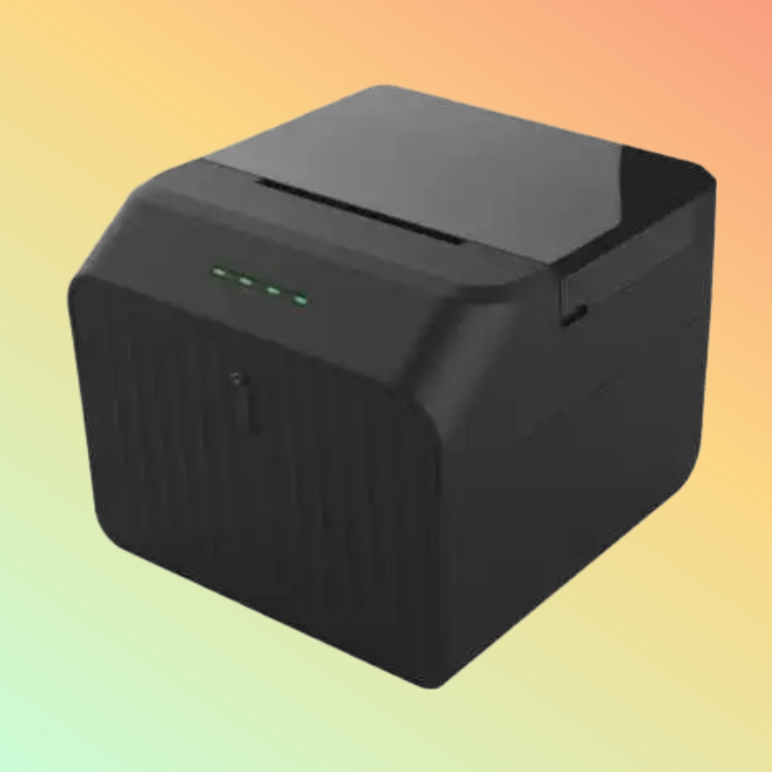 Swiftautoid MHT-L58D Bluetooth & USB Printer - Compact, high-speed thermal barcode printer with 58mm print width.
