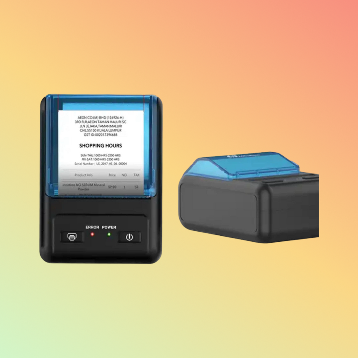 Mobile Printer - Postech PT-R110 Bluetooth Mobile